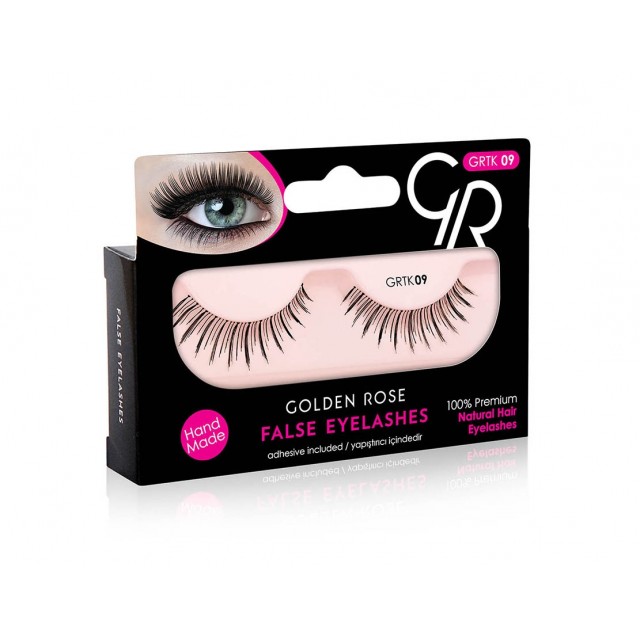 GOLDEN ROSE False Eyelashes And Adhesive GRTK 09